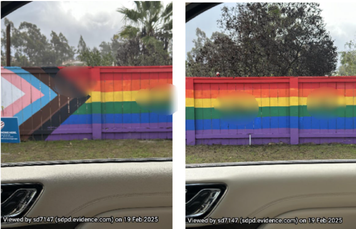 Photos of Victim’s Fence